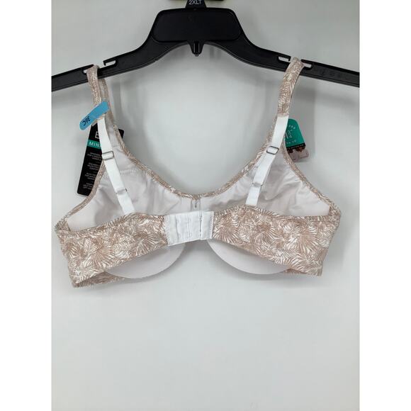 Bali Women's 36C Fan Leaf Passion for Comfort Minimizer Bra Underwire G4-6 - Picture 8 of 11